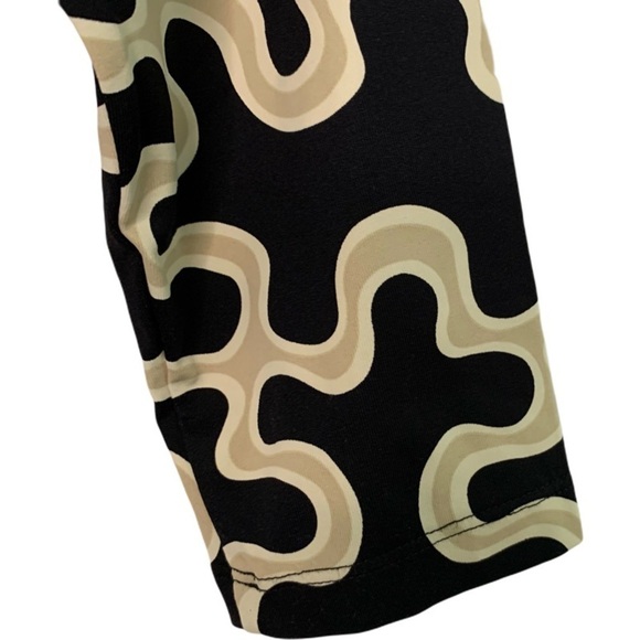 J. McLaughlin Black and Cream Patterned Dress - Picture 6 of 11